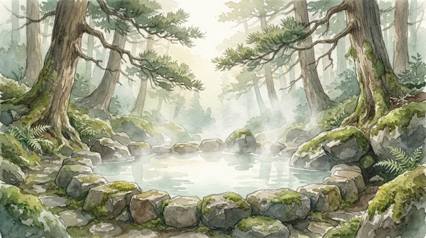 秘湯温泉おすすめ15選|全国の隠れ名湯をエリア別に紹介するイメージ